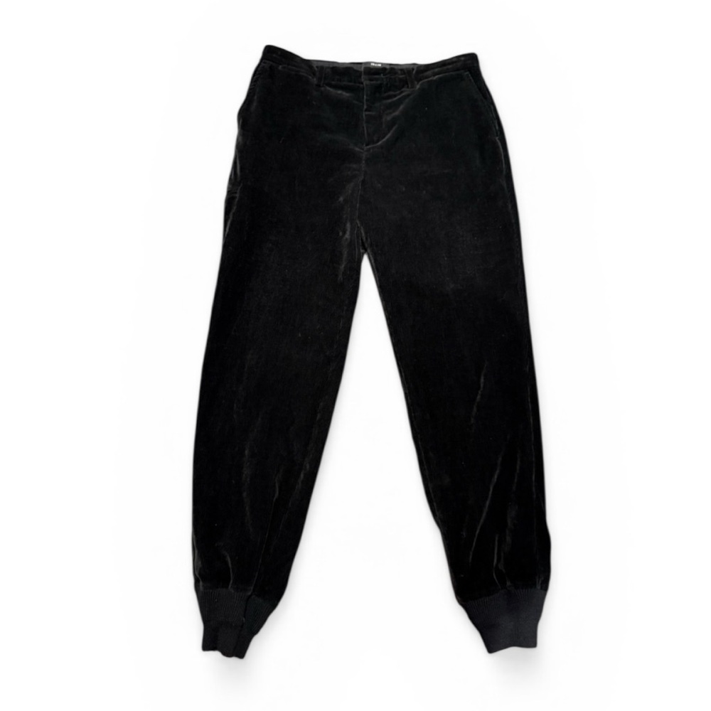 Barney's vintage luxury velvet corduroy jogger fitted pants